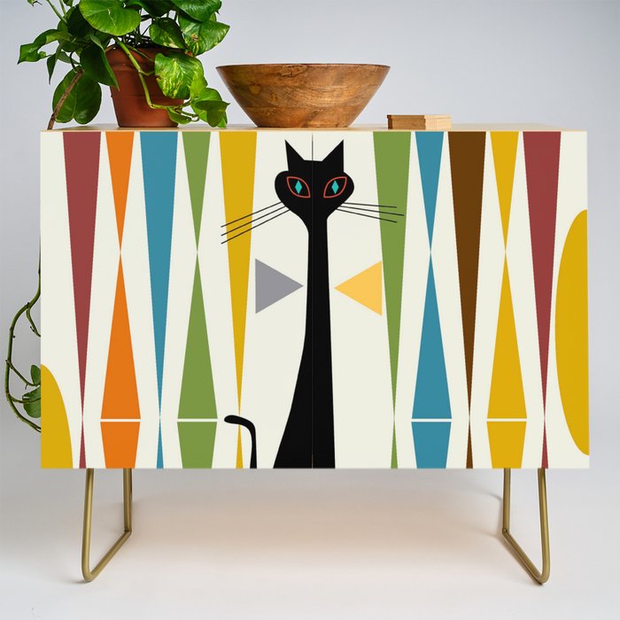 Mid-Century Modern Art Cat 2 Credenza Gallery Image 1