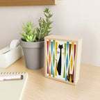 Mid-Century Modern Art Cat 2 Mini Art Print Gallery Image 2
