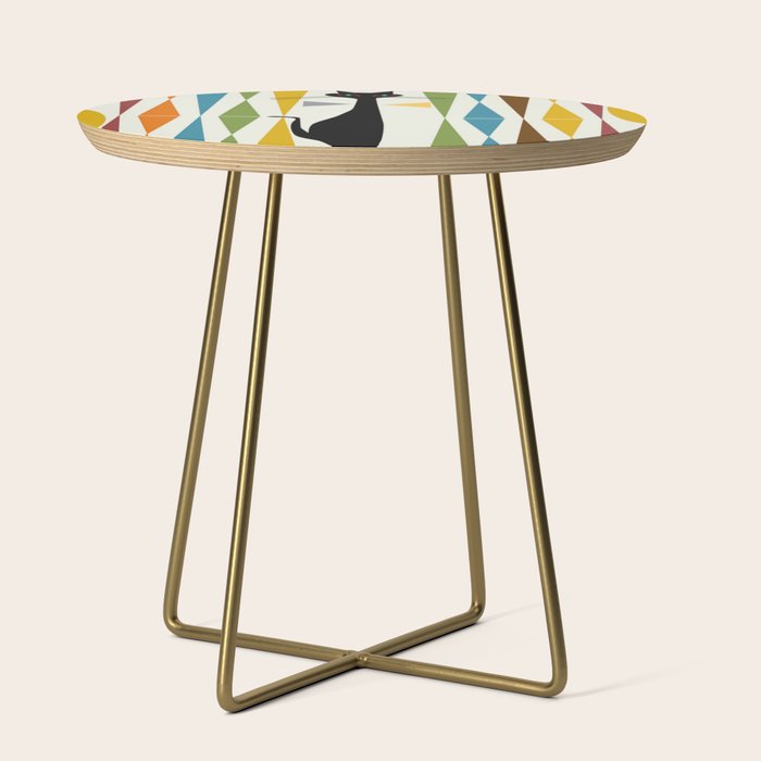 Mid-Century Modern Art Cat 2 Side Table Gallery Image 1