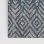 Feather Ikat - midnight desert Poster Gallery Image 3