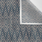 Feather Ikat - midnight desert Wall Tapestry Gallery Image 3