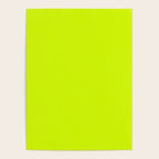 Bright Neon Yellow Green Chartreuse Solid Color Poster Gallery Image 4