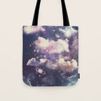 Deep Space Theme Tote Bag Gallery Image 1