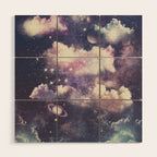 Deep Space Theme Wood Wall Art Gallery Image 1