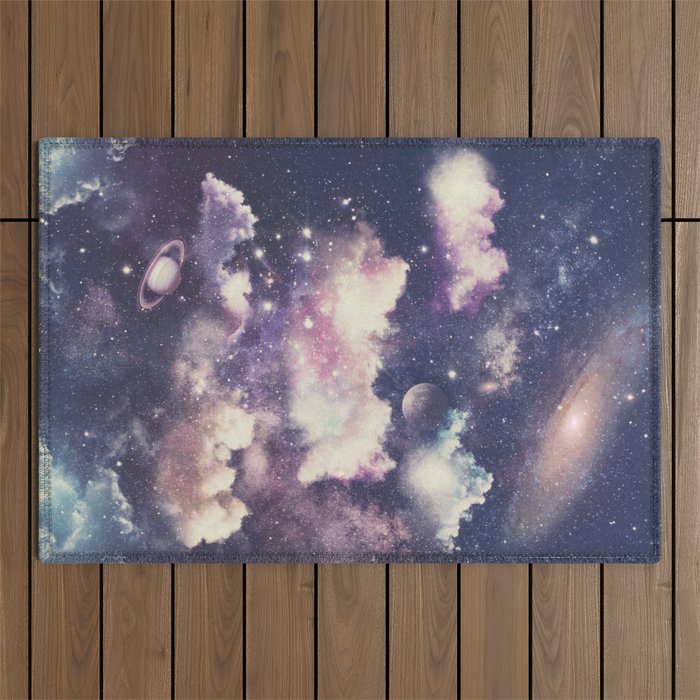 Deep Space Theme Outdoor Rug Gallery Image 1