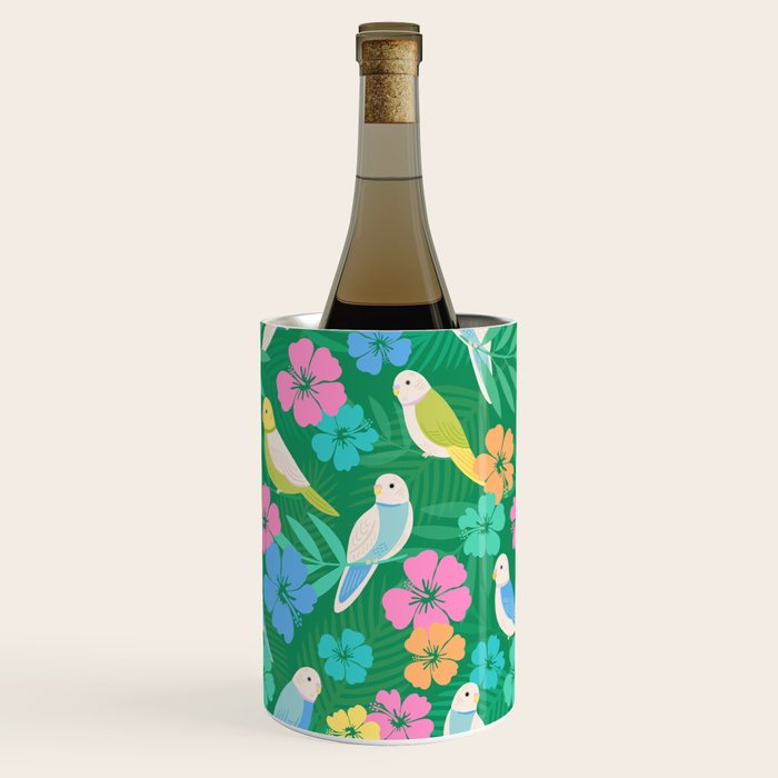 Parakeet Paradise Wine Chiller Gallery Image 3