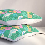 Parakeet Paradise Pillow Sham Gallery Image 3