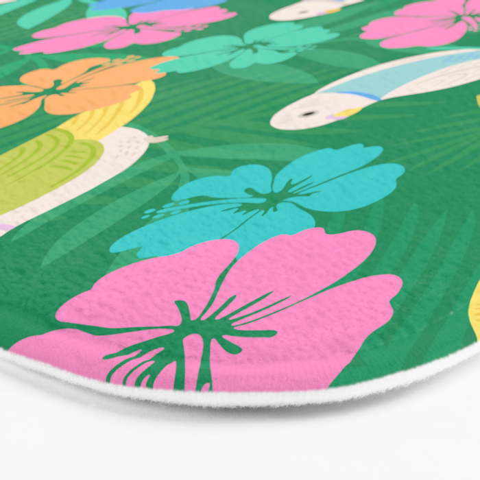 Parakeet Paradise Bath Mat Gallery Image 3