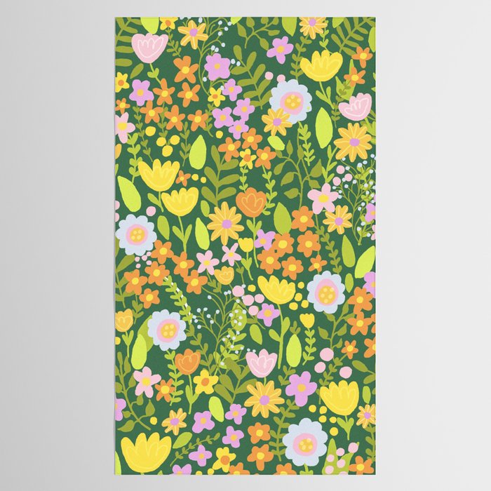 Amelia Green Tablecloth Gallery Image 2