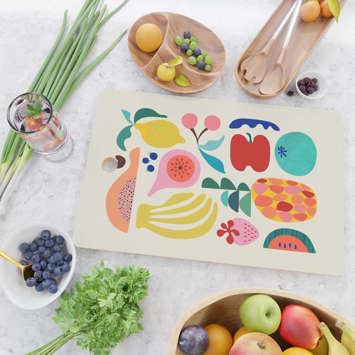 Summer Fruit 2 Cutting Board Gallery Image 2