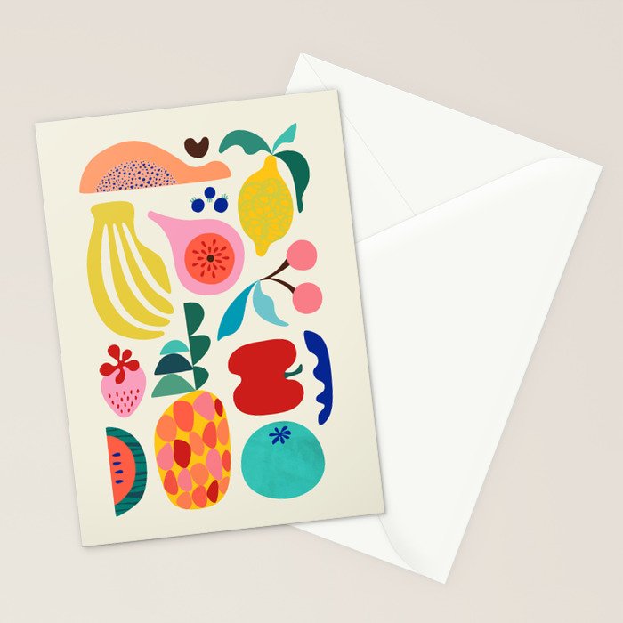 Summer Fruit 2 Stationery Card Gallery Image 2