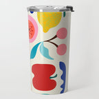 Summer Fruit 2 Travel Mug Gallery Image 2