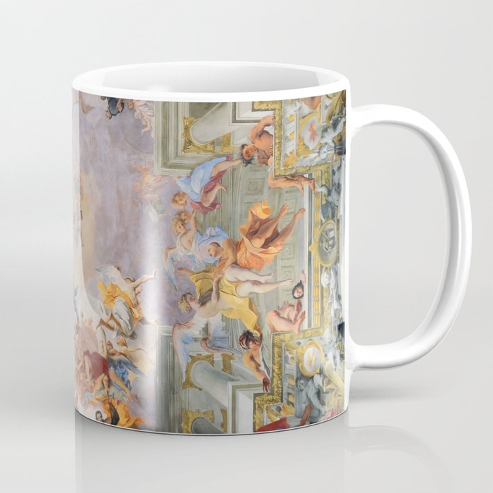 The Triumph Of St Ignatius Ceiling Painting Fresco Renaissance  Coffee Mug Gallery Image 1