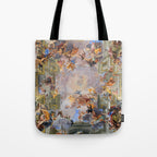 The Triumph Of St Ignatius Ceiling Painting Fresco Renaissance  Tote Bag Gallery Image 1