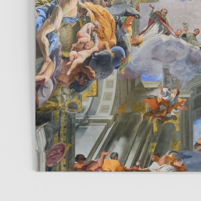 The Triumph Of St Ignatius Ceiling Painting Fresco Renaissance  Poster Gallery Image 3