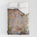The Triumph Of St Ignatius Ceiling Painting Fresco Renaissance  Duvet Cover Gallery Image 6