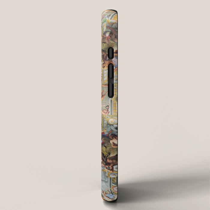 The Triumph Of St Ignatius Ceiling Painting Fresco Renaissance  iPhone Case Gallery Image 2