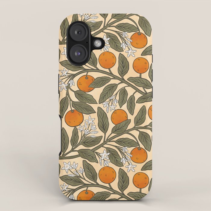 Art Nouveau Oranges iPhone Case Gallery Image 1