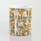 Art Nouveau Oranges Coffee Mug Gallery Image 4