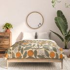 Art Nouveau Oranges Comforter Gallery Image 3