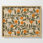 Art Nouveau Oranges Serving Tray Gallery Image 1