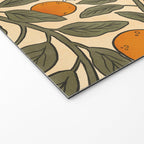 Art Nouveau Oranges Welcome Mat Gallery Image 2