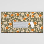 Art Nouveau Oranges Desk Mat Gallery Image 1