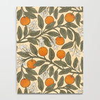 Art Nouveau Oranges Notebook Gallery Image 4