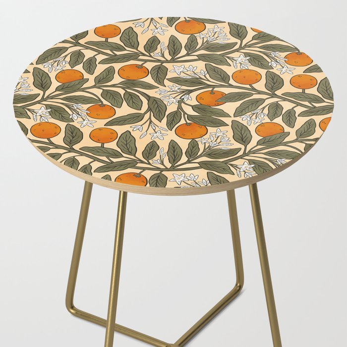 Art Nouveau Oranges Side Table Gallery Image 2