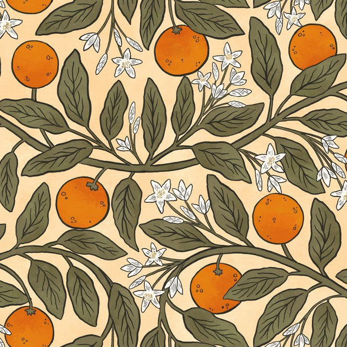 Art Nouveau Oranges Coffee Mug Gallery Image 2