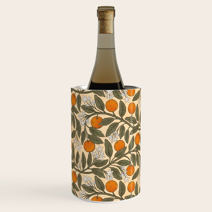 Art Nouveau Oranges Wine Chiller Gallery Image 2