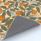 Art Nouveau Oranges Rug Gallery Image 4