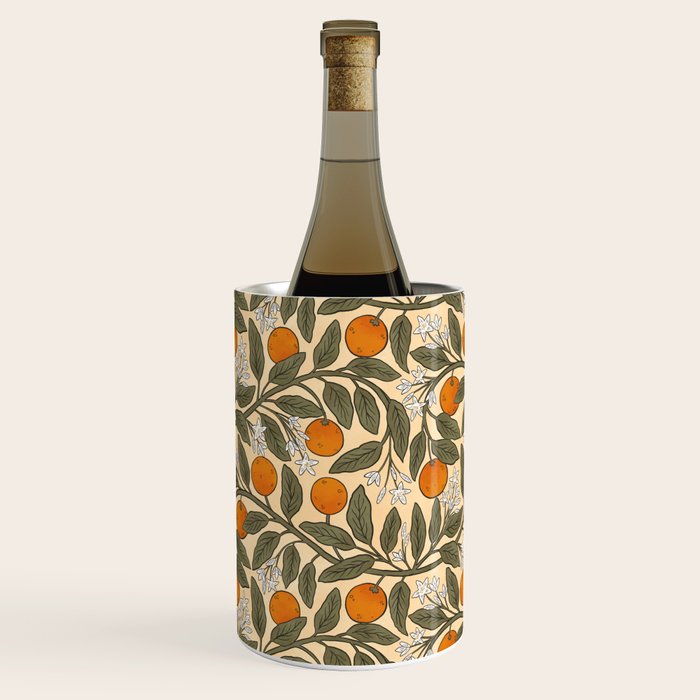 Art Nouveau Oranges Wine Chiller Gallery Image 3
