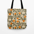 Art Nouveau Oranges Tote Bag Gallery Image 1