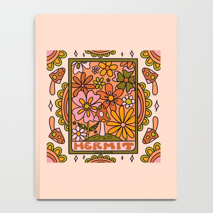 9. Hermit Mushroom Notebook Gallery Image 4