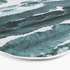 Cacti in Blue Bath Mat Gallery Image 3