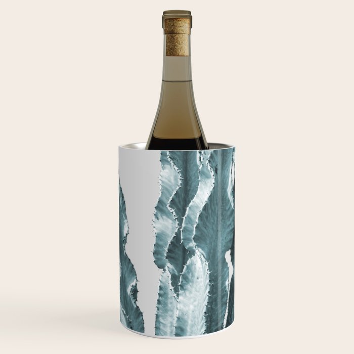 Cacti in Blue Wine Chiller Gallery Image 1