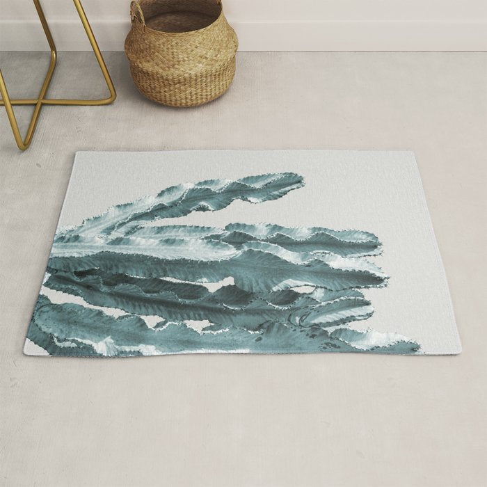 Cacti in Blue Rug Gallery Image 1