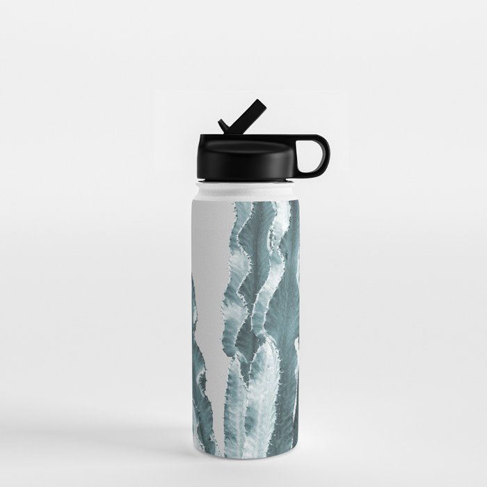 Cacti in Blue Water Bottle Gallery Image 1