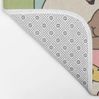 BUNNY STAYS HOME Bath Mat Gallery Image 2