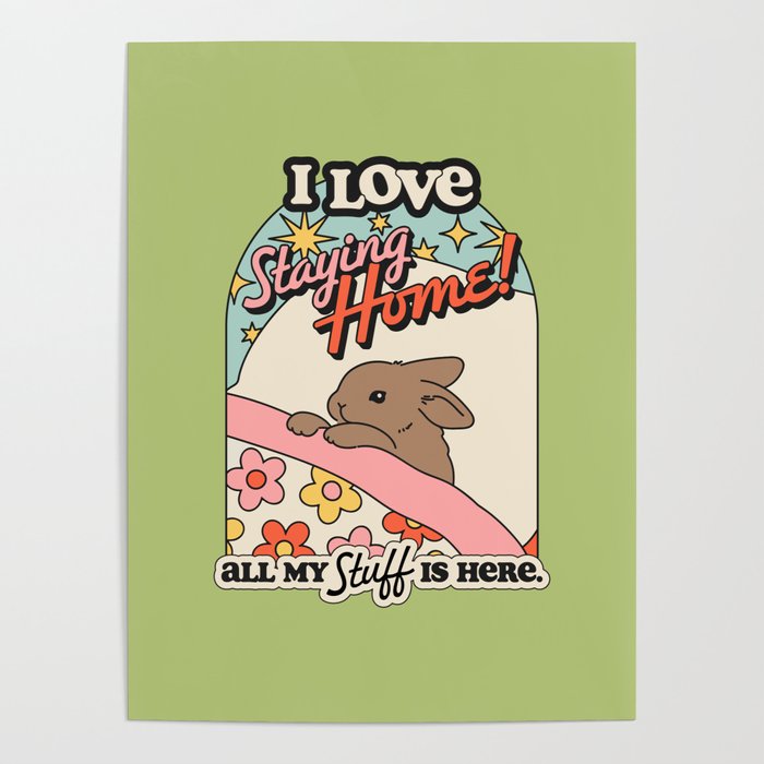 BUNNY STAYS HOME Poster Gallery Image 4