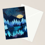 Moon Forest Stationery Card Gallery Image 2