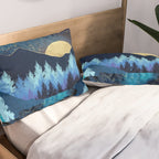 Moon Forest Pillow Sham Gallery Image 2