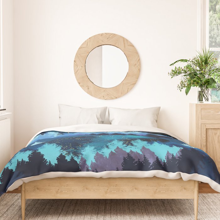 Moon Forest Duvet Cover Gallery Image 3