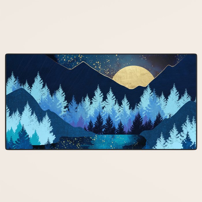 Moon Forest Desk Mat Gallery Image 3