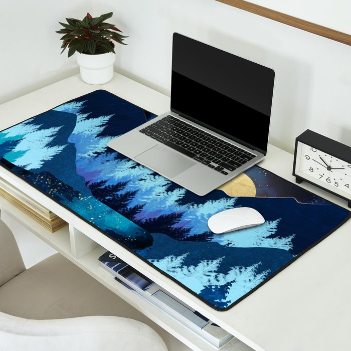 Moon Forest Desk Mat Gallery Image 2