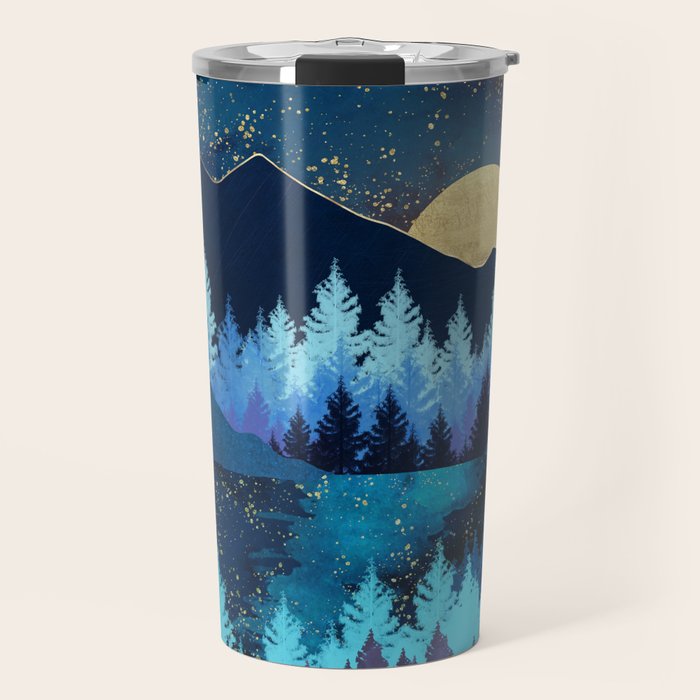 Moon Forest Travel Mug Gallery Image 1