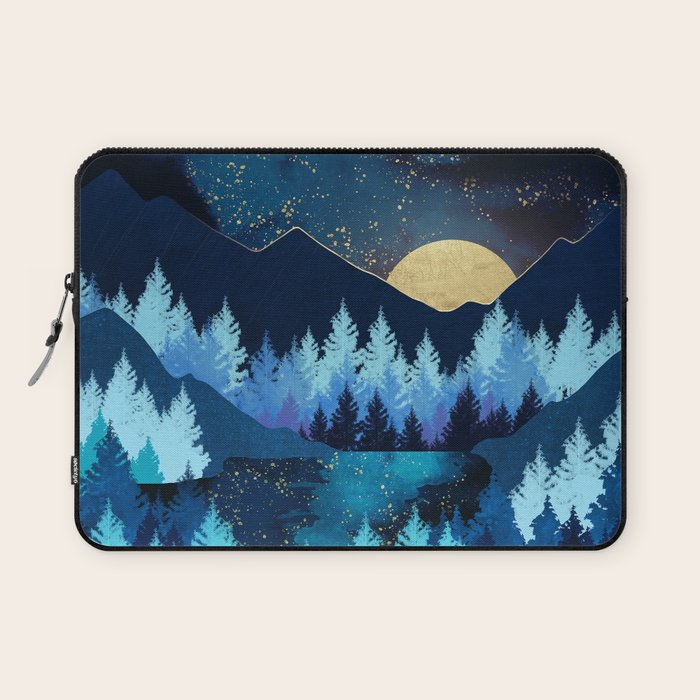 Moon Forest Laptop Sleeve Gallery Image 1