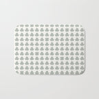 Clovers XXXIV Neutral Green Botanical Pattern Bath Mat Gallery Image 1