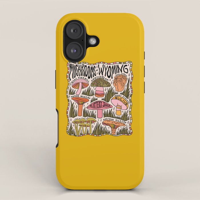 Mushrooms of Wyoming iPhone Case Gallery Image 1